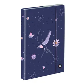A5 Notizbuchbox mit Blumenmuster
